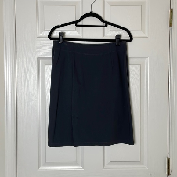 Eileen Fisher Ponte Knee Length Skirt - Picture 1 of 6